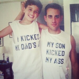Bobby Cannavale Instagram - RP from my boy Jake. Thank you to everyone who sent me birthday wishes yesterday. I’m a truly lucky guy  Happy birthday to my first friend. Love you forever, Pop. @bobby_cannavale 🤘🏽🤘🏽🤘🏽