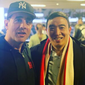 Bobby Cannavale Instagram - Andrew and I worked some shit out. Big announcement coming soon. @andrewyang2020