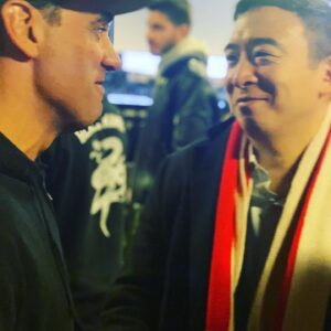Bobby Cannavale Instagram - Andrew and I worked some shit out. Big announcement coming soon. @andrewyang2020