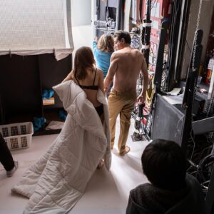 Bobby Cannavale Instagram - Thank you again to @monique.carboni for the killer backstage shots and thanks again to everyone who came to @bam_brooklyn to see MEDEA these last couple of months. Today is our last show and I couldn’t be prouder of my girl @fullyrosebyrne and the rest of this beautiful company and crew here at The Harvey Theater. This one is Byrned into me forever. ❤️🙏