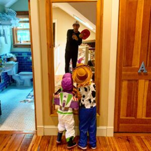 Bobby Cannavale Instagram - Buzz and Woody visited today.