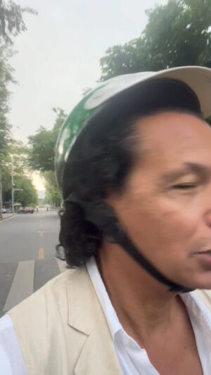 Bobby Chinn Instagram - Flew into Hanoi for a quick rehearsal with the band, but walking through the old quarters, riding on the back of motorcycles around town and catching up with old friends gets me all nostalgic. Uncle Ho was my kind of guy. He lived a very interesting life. Accomplished so many things but I think would have been considered a failure for most of his life to put it mildly.  His trajectory to politics via, A gardening, a poet, a baker, a teacher a journalist etc. He did a lot, but his true passion was working towards independence; founder of the communist party at 50, then becoming the president of the democratic republic of Vietnam at 55. Not exactly the traditional route, but it was a passionate one!

This a funny story I heard from @qdavidj founder of the Q Bar, the first iconic bar in Vietnam in the mid 90’s who attracted the who’s who. Now @smallsbangkok in Bangkok)

During the American Vietnamese War, a war correspondent was regaling the story of returning home and got an assignment to interview Maye West. It goes like this

MW ‘So where have you been. I haven’t heard from you in years?’

Reporter ‘I’ve been in Vietnam covering the war’
MW ‘Vietnam. Vietnam? Oh…. I used to know a great guy in Vietnam. His name was Ho something’ she went on Ho.. Ho… ‘ and as she struggled to remember the name the reporter volunteered with a suggestion
Reporter Ho Chi Minh?
MW Ho Chi Minh! That’s right Great waiter, great great waiter!’

The reporter never really knew if she was kidding or serious, as uncle Ho worked many jobs in Paris to support himself and is rumored to have worked in some swank places including The Ritz