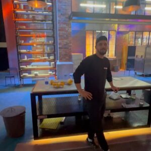 Bobby Chinn Instagram - Little things make a big difference and every season the team tweaks the design of the set, the look and the feel of the Top Chef kitchen. I decided to pop in early and get a guided tour with the DOP (director of photography) but first this! @mbctopchef