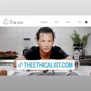 Bobby Chinn Instagram - Thanks to Anthea from the @ethicalistmag for this article, we met at the Emirates Literary Festival in Dubai a few months ago. link in the story