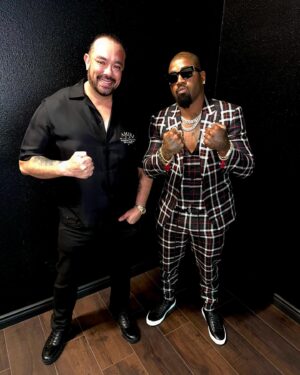 Bobby Green Instagram - Great netting with a legend @bobbydeepresents y’all about to start seeing me in movies lol