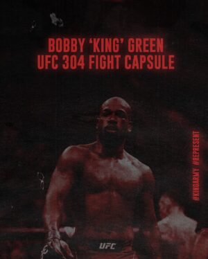Bobby Green Instagram - UFC 304 // BOBBY KING GREEN MERCH DROP

Shipping now // REPHARD.com

#represent
#bobbygreenmma 
#kingarmy
#ufc304