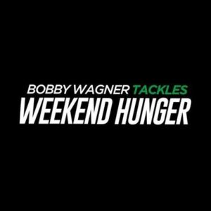 Bobby Wagner Instagram - 70% of kids from my hometown  go without meals over the weekend. With the help of over 300 volunteers @modpizza @generosityfeeds @colony_high_school @elmnt13 @lash_hurst @djmeel this past weekend We were able to provide meals for 10,000 kids. Thank you everyone for helping us tackle weekend hunger. 📹 @destinyfulfild 📷 @cassyathenaphoto