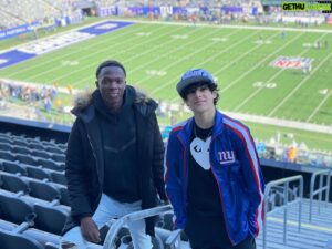 Bodhi Sabongui Instagram - Thank you so much @nygiants for having me