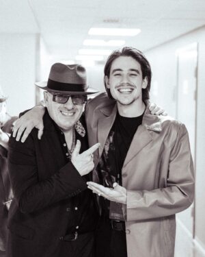 Bojan Cvjetićanin Instagram - It’s the new wave. Honored and humbled to have a songwriting collaboration with one of the greatest to ever do it. 

Photo by @mark_pirc