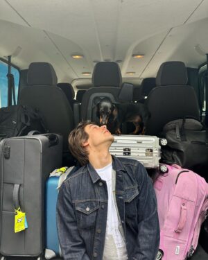 Bojan Cvjetićanin Instagram - Off to Ireland 🇮🇪 Ruby says she’s going with us… 5.6. - The Workmans club, 7.6. - Whelan’s 👋🏻🫶🏻

📸 @mark_pirc