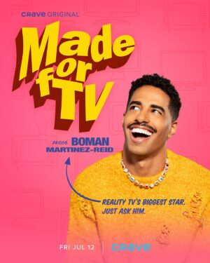 Boman Martinez-Reid Instagram - From THAT to THIS!!??? WE DID THIS!!! **WE** DID THIS!! MADE FOR TV JULY 12th ON @cravecanada