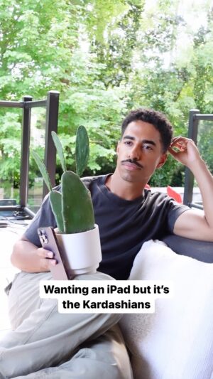 Boman Martinez-Reid Instagram - NnnnHow do you feel about me getting… an iPad? (Ft @alyssanjmichael)