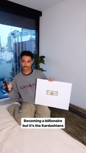 Boman Martinez-Reid Instagram - I’m officially the worlds first ethical billionaire! 😇🥳 (@eden.graham)