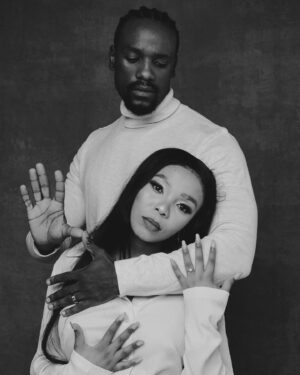 Bonko Khoza Instagram - Ten years ago on this day you changed my life when our eyes locked for the first time. You turned me into the person I always dreamt of being. Two years ago on this day, I said I Do to you before God. And now I rest in the Grace of what God has created.  You are my rock, my home, my refuge, my best friend and soulmate.

A Decade of infatuation. 2 years of Godly union. May the rest of my days with you be as beautiful as your smile. May the rest of our days be filled with laughter, love. Learning and healing. 

Thank you for choosing me. For loving me. If you cannot see me don’t look for me out there, I will be waiting for you in the corner of your heart. 

Happy Anniversary my love

📸: @asaneleshaun
Shot at: @riette_badenhorst_legacyphoto 
Dressed by : @foschinisa / @markham1873