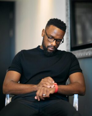 Bonko Khoza Instagram - Backstage | Heart Of The Hunter Press Junket for @netflixsa