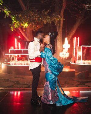 Bonko Khoza Instagram - @netflixsa #bridgerton S3 Premiere 
@lesegokhoza_official 
📸 @zane_f22