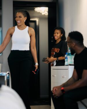 Bonko Khoza Instagram - Backstage | Heart Of The Hunter Press Junket for @netflixsa