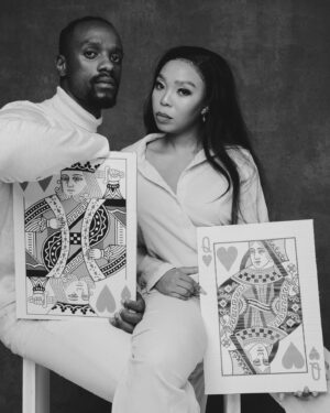 Bonko Khoza Instagram - Ten years ago on this day you changed my life when our eyes locked for the first time. You turned me into the person I always dreamt of being. Two years ago on this day, I said I Do to you before God. And now I rest in the Grace of what God has created.  You are my rock, my home, my refuge, my best friend and soulmate.

A Decade of infatuation. 2 years of Godly union. May the rest of my days with you be as beautiful as your smile. May the rest of our days be filled with laughter, love. Learning and healing. 

Thank you for choosing me. For loving me. If you cannot see me don’t look for me out there, I will be waiting for you in the corner of your heart. 

Happy Anniversary my love

📸: @asaneleshaun
Shot at: @riette_badenhorst_legacyphoto 
Dressed by : @foschinisa / @markham1873