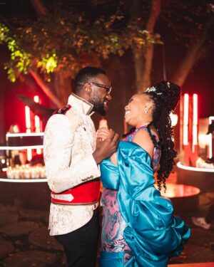 Bonko Khoza Instagram - @netflixsa #bridgerton S3 Premiere 
@lesegokhoza_official 
📸 @zane_f22