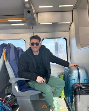 Bora Akkaş Instagram - Geçen sene Parma’dan Bolonya’ya🚂🛤️