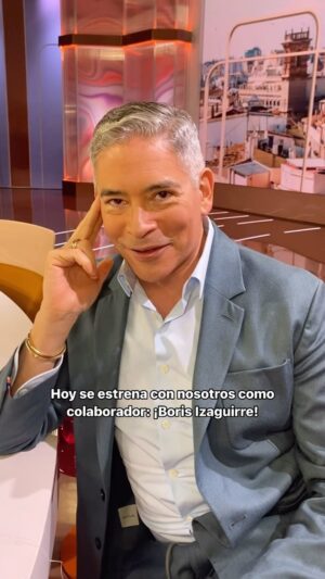 Boris Izaguirre Instagram - 🔵 Boris Izaguirré será el nuevo colaborador en TardeAR. ¡Hoy es su día de estreno! Lo podréis ver a partir de las 17h en Telecinco. 

#TardeAR #telecinco #boris #borisizaguirre #anarosa #anarosaquintana