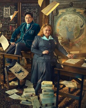 Bowen Yang Instagram - @wickedmovie for @vanityfair by @sophyholland 💚🩷💛🖤