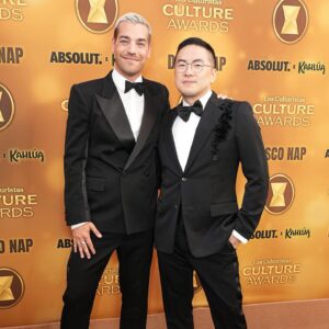 Bowen Yang Instagram - how fun!!! @lasculturistas culture awards were a gas. thank you for coming. thank you to everyone who made it all possible! i love @mattrogerstho with all my heart. earnestness zone!! 💛🏆✨