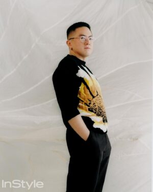 Bowen Yang Instagram - 🎈💛 @instylemagazine 

Editor-in-Chief: Sally Holmes @sallyholmes
Writer: Cady Drell hella_drella
Photographer: Jingyu Lin @jingyulin_
Director of Photography: Wolfgang Held @wolfgangheld
Stylist: Michael Fisher @mjonf
Groomer: Evy Drew for Exclusive Artists using Giorgio Armani Beauty @evydrew
Set Designer: Ethan Lunkenheimer @elunken
AC: Ali Cengiz @alicengiznyc
Grip: Max Kurgankskyy
Gaffer: Spencer Manning @manning.jpg
Creative Director: Jenna Brillhart @jennabrillhart
Executive Editor: Danielle McNally @danismcnally
Photo Director: Kelly Chiello @kellychiello
Video Director: Justine Manocherian @justinedg3
Senior Video Producer: Severine Reisp @severine_reisp
Social Direction: Ondine Jean-Baptiste @godsavethequeenondine
Production Assistant: Amanda Lauro @amanda.lauro
Booking: @talentconnectgroup
@instylemagazine