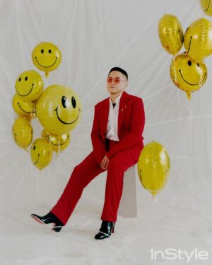 Bowen Yang Instagram - 🎈💛 @instylemagazine 

Editor-in-Chief: Sally Holmes @sallyholmes
Writer: Cady Drell hella_drella
Photographer: Jingyu Lin @jingyulin_
Director of Photography: Wolfgang Held @wolfgangheld
Stylist: Michael Fisher @mjonf
Groomer: Evy Drew for Exclusive Artists using Giorgio Armani Beauty @evydrew
Set Designer: Ethan Lunkenheimer @elunken
AC: Ali Cengiz @alicengiznyc
Grip: Max Kurgankskyy
Gaffer: Spencer Manning @manning.jpg
Creative Director: Jenna Brillhart @jennabrillhart
Executive Editor: Danielle McNally @danismcnally
Photo Director: Kelly Chiello @kellychiello
Video Director: Justine Manocherian @justinedg3
Senior Video Producer: Severine Reisp @severine_reisp
Social Direction: Ondine Jean-Baptiste @godsavethequeenondine
Production Assistant: Amanda Lauro @amanda.lauro
Booking: @talentconnectgroup
@instylemagazine