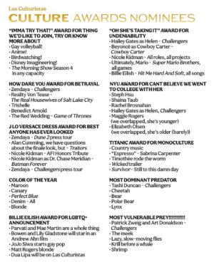 Bowen Yang Instagram - Here are the nominees for the 2024 Las Culturistas Culture Awards. 🏆 Winners will be announced on June 15th at the Kings Theatre in Brooklyn.