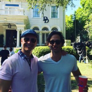 Brad Falchuk Instagram - Back filming #screamqueens finale in #neworleans with the hilarious #glenpowell