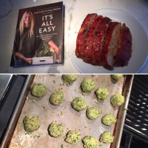 Brad Falchuk Instagram - Falafel on Wednesday (first time), Turkey meatloaf tonight.  I'm planning on cooking my way through this thing.  So delicious. Needless to say #itsalleasy #itsalleasycookbook #genius #happykids #imaluckymofo @gwynethpaltrow