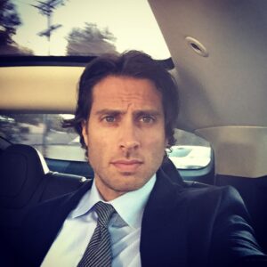 Brad Falchuk Instagram - Headed to the #americanhorrorstory premiere.  #scaryasfuck