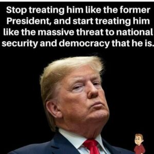 Brad Garrett Instagram - How many chances would we get? Take politics out of it. Would you want to live next door to this bum?