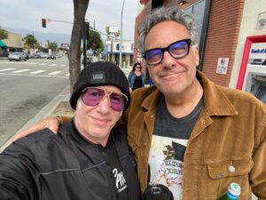 Brad Garrett Instagram - Look who I ran into! The legend, @andrewdiceclay We grabbed a coffee.  Good times.