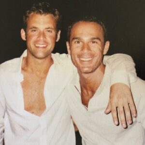 Brad Goreski Instagram - “When the trip ended and we said goodbye, we could not text. I could not scroll through photos on my phone. I had to go home and get my film developed at Rite Aid like an animal. And there, back in LA, shuffling through the pictures of that week, I knew.”
From We Are Experiencing A Slight Delay out July 9 available at link in bio. 
Btw Happy 23rd anniversary, Brad.
