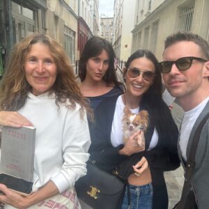 Brad Goreski Instagram - This year might be the record for the most time spent in Europe. Another fun adventure with @demimoore in Paris for @dior. The past month we have been in London, Cannes and Vienna. I am so grateful for all of these amazing experiences 🙏🏻✈️❤️