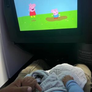 Brad James Instagram - Just a passenger on Knight James' 11th flight,
Ella's 11,000th and Keshia's 111,000,000,000th 😁✈️🌍