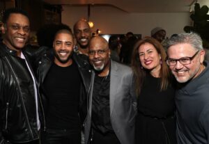 Brad James Instagram - Season 5 kickoff shindig with some of your favorites
Thanks @watchallblk 
 Dan you made history m8!
#AHouseDivided @ahdseries 
NEW SEASON IS LIVE NOW!
