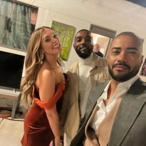 Brad James Instagram - Behind the scenes of tonight's Married at First Sight Afterparty on @lifetimetv 😉