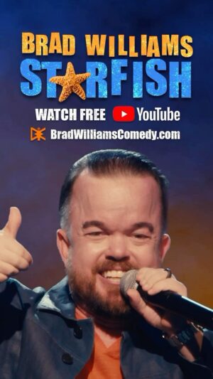 Brad Williams Instagram - Snickers should have the courage to do what is right! Watch my new special Starfish for free on YouTube!
www.BradWilliamsComedy.com