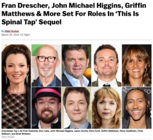 Brad Williams Instagram - This sequel goes to 11! Happy to announce I’ll be appearing in the Spinal Tap sequel! The band is back along with other amazing cast members and some mind blowing cameos! Hope you see it when it comes out!
