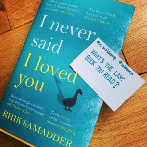 Bradley James Instagram - Didn’t get around to answering this question on Friday but I wish I had as the answer was a very enlightening read.
‘I never said I loved you’ by @whatsamadder
I can’t say I’ve been through anything like what occurs in the book but it was still incredibly humorous, truthful and relatable.
If you’re struggling at the moment this book might help.