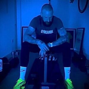 Bradley Wiggins Instagram - Teaser until tomorrow ⏳ @gymshark @huel
