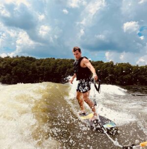 Brady Hepner Instagram - Surfin USA 🦈