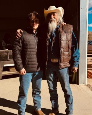 Brady Hepner Instagram - Go where you’re lookin, and look where you’re goin
•
📸- @danielocicero 
•
Thank you Ty for having me out to the ranch. A couple days of chaotic peace and a hell of a time to keep me in tune. Heels down