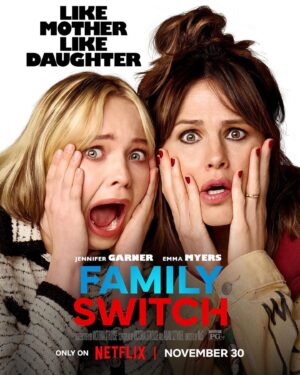Brady Noon Instagram - I’ve been incredibly excited about this for so long, can’t wait for everyone to see #familyswitch Only on @netflix , November 30th!