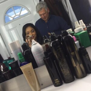 Brandhyze Stanley Instagram - On set bright and early this morning getting (gladly) whipped into shaped. Finished this gig just in time to make it to the next. 🙌🏽#wonthedoit #actor #actress #actorslife #grateful #hustle #hairandmakeup #bts  #onset #7