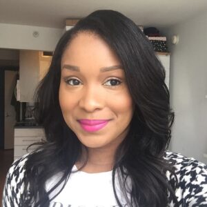 Brandhyze Stanley Instagram - The best accessory a woman can have? Her smile 💋💄 #actress #smile #grateful #werk #prints #pink #lipstick