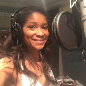 Brandhyze Stanley Instagram - 😆ALL SMILES❤️ In the booth this morning laying down the vocals on a voiceover gig 💪🏾🎤🎧#booked #voiceover #dreambelieveachieve #writeitdownmakeithappen #bookbrandhyzestanley #lovemyjob #grateful